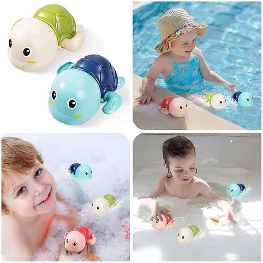 Toddla™ Turtle Bath Toys (3 Pack)