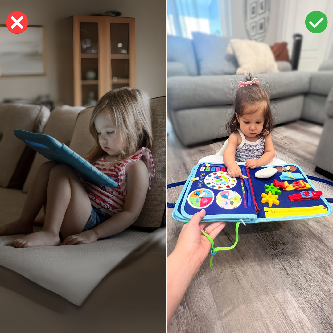 Toddla™ Montessori Busy Board