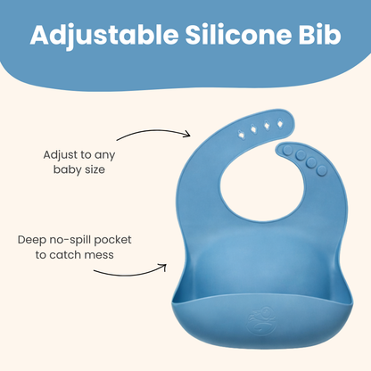 Toddla™ Silicone Baby Feeding Set