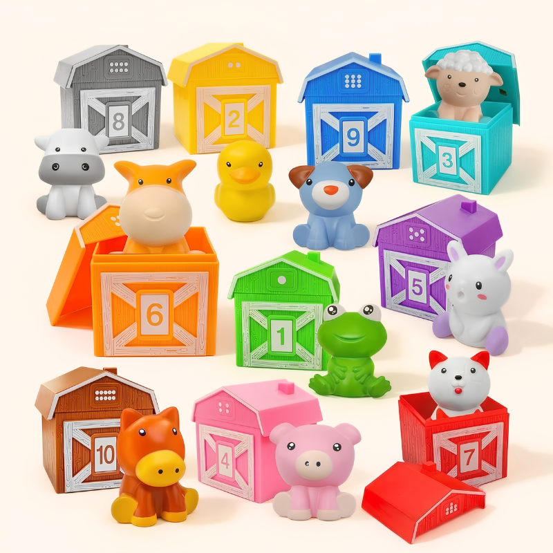 Toddla™ Montessori Farm Animal Set (20pcs)